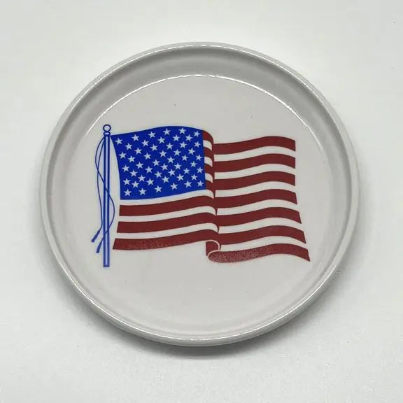 Amercian Flag Anything Dish, 5" Faust Heirlooms