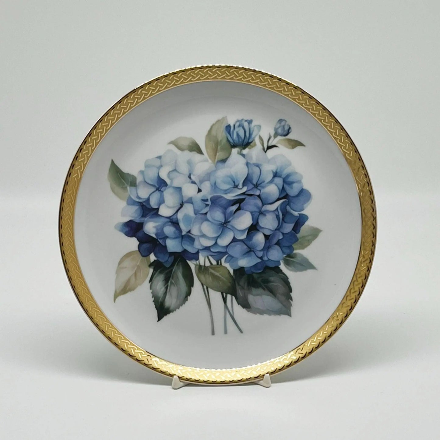 Blue Hydrangea Plate, 8" | Unique Hostess Gift | Decorative Tableware for Home Decor Etsy