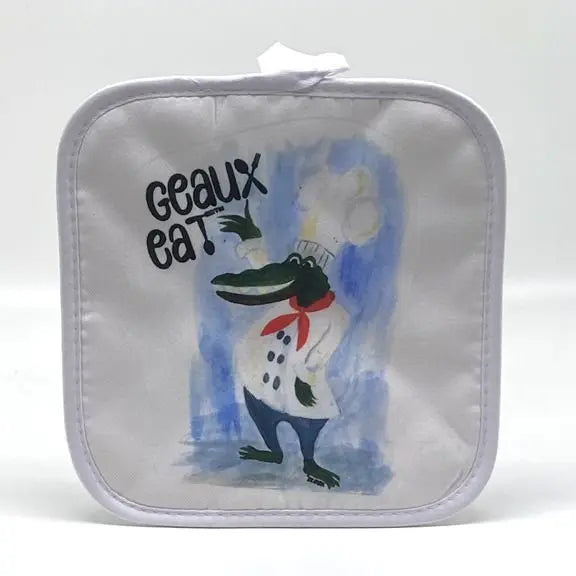 Geaux Eat! Alligator Chef Pot Holder
