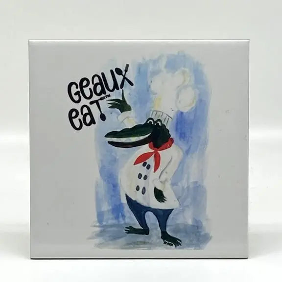 Geaux Eat! Alligator Chef Trivet