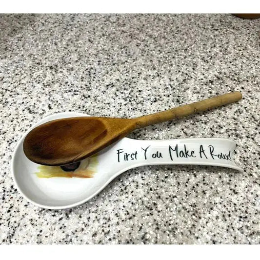 First You Make a Roux! Spoon Rest JD & Company