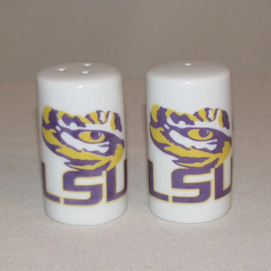 LSU Eye of the Tiger Salt & Pepper Shakers