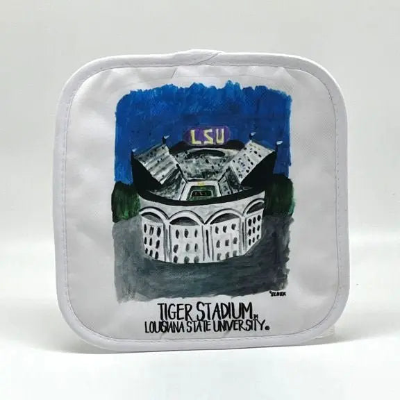 LSU Tiger Stadium Pot Holder