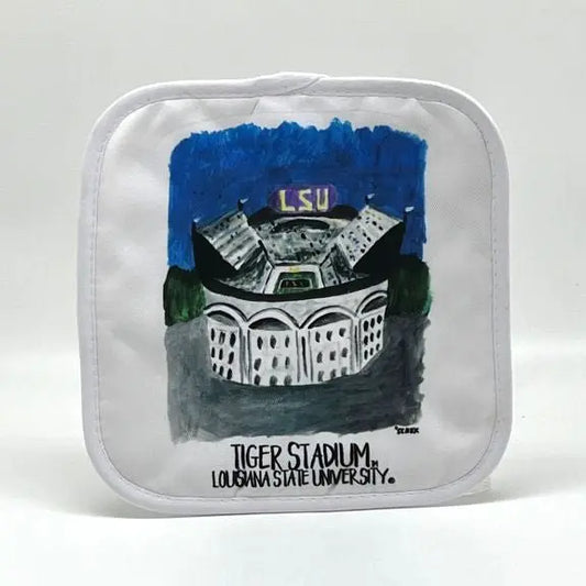 LSU Tiger Stadium Pot Holder