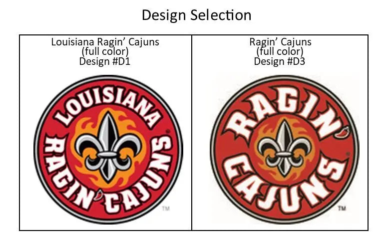 Louisiana Ragin' Cajuns Salt & Pepper Shakers (range style) JD & Company