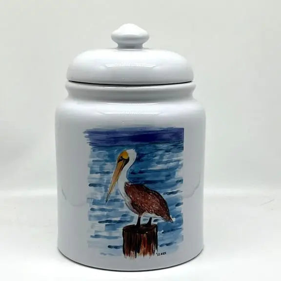 Pelican Cookie Jar