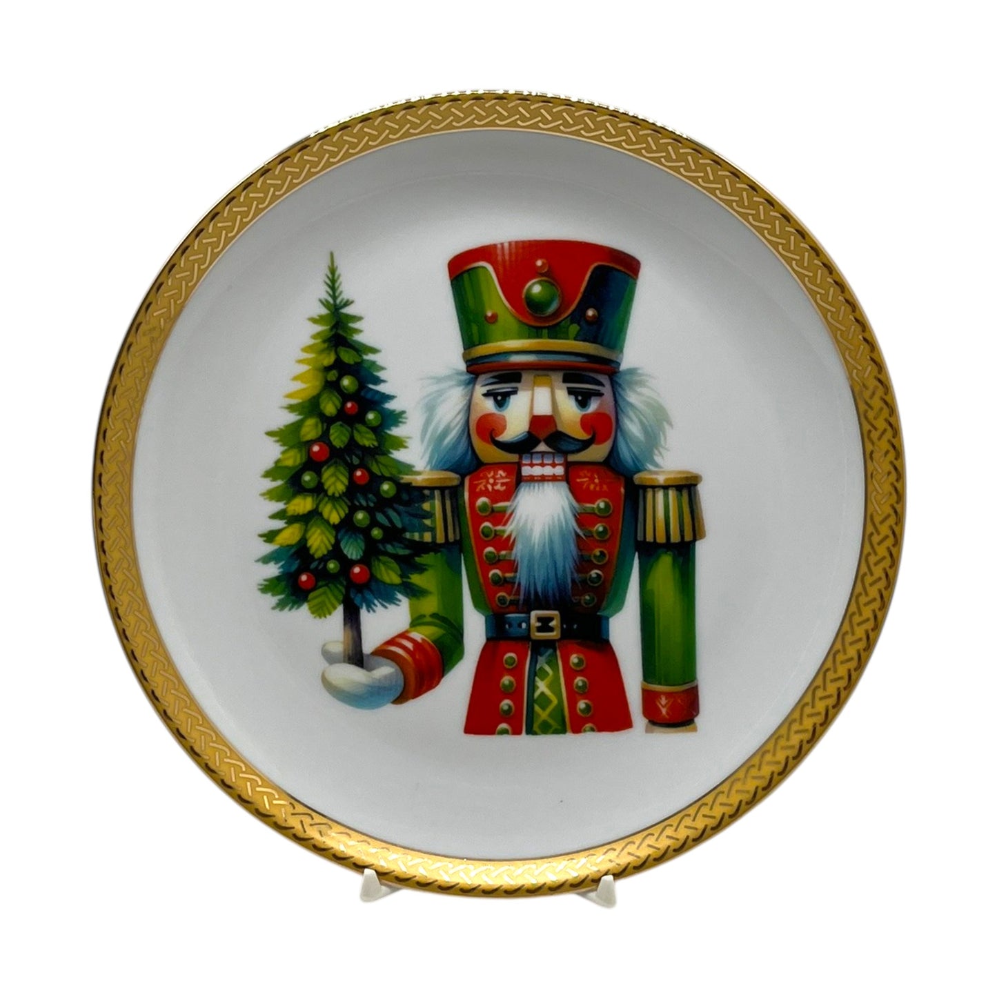 Nutcracker Porcelain Plate, 8"