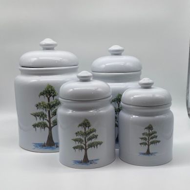 Rae dunn canister set rosemary popular thyme parsley