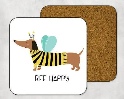 BEE Happy Coaster - Dachshund JD & Company
