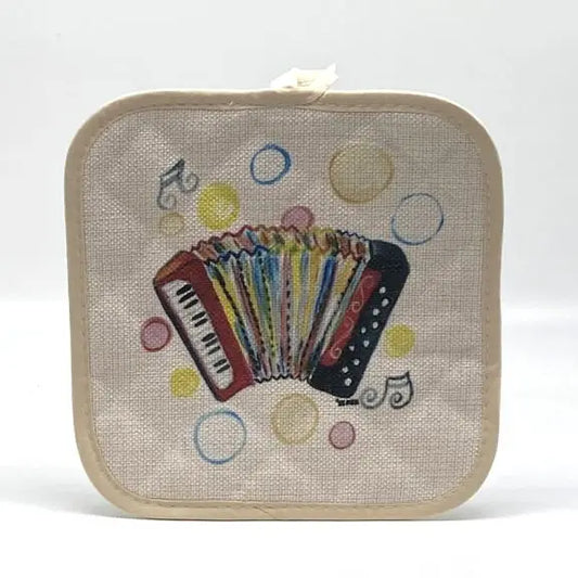 Cajun Accordion Pot Holder JD & Company