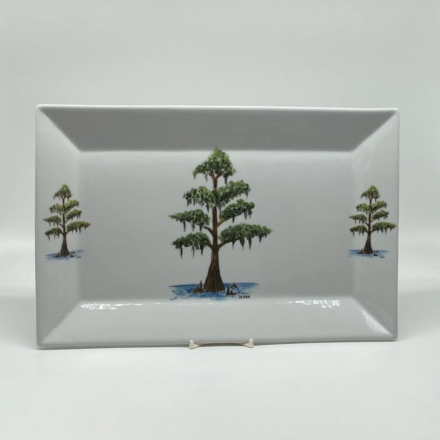 Cypress Tree Platter JD & Company