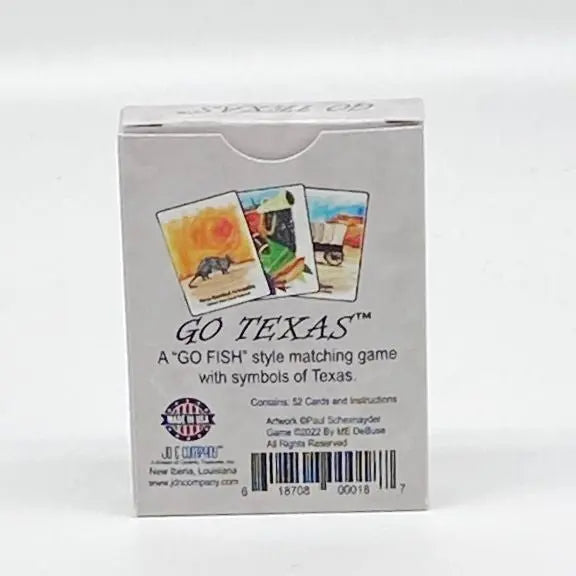 Go Texas Playing Cards JD & Company