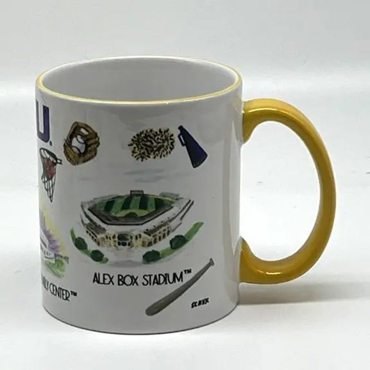 LSU Sports Mug, 12 oz. JD & Company