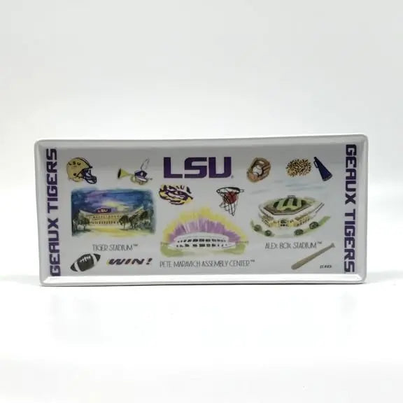 LSU Sports Tray JD & Company