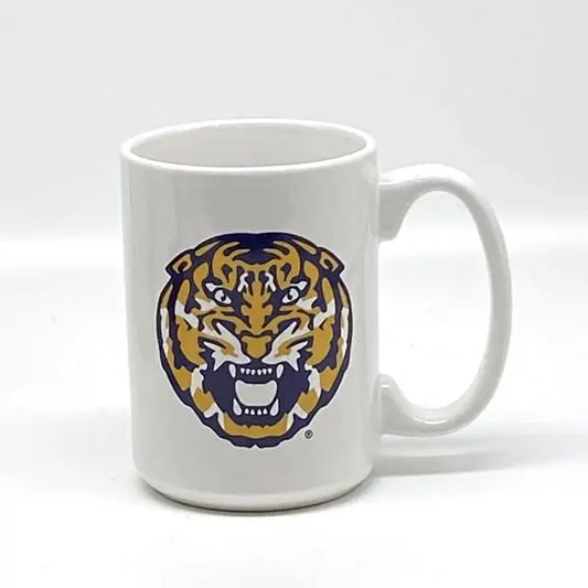 LSU Tiger Mug, 15 oz. JD & Company