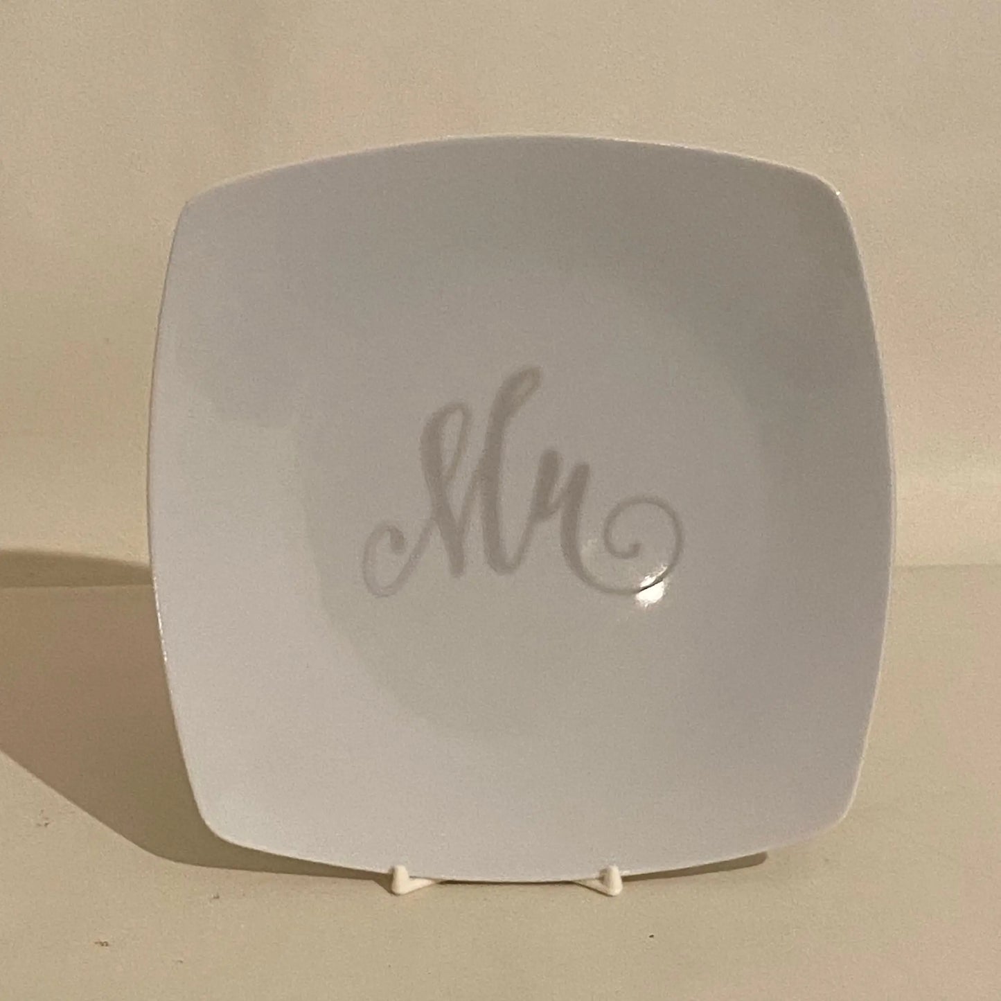 Mr & Mrs Plate Faust Heirlooms