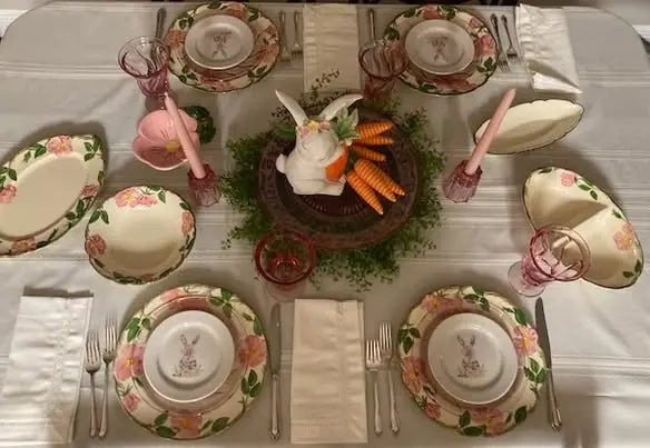 Blending of Generations Creating a Festive Easter Table Jane & Lizzee