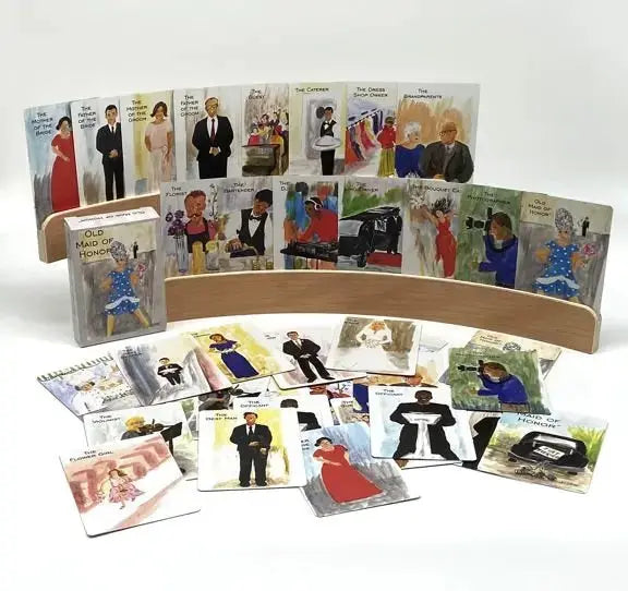 Old Maid of Honor Card Game - Sure to be FUN! Jane & Lizzee