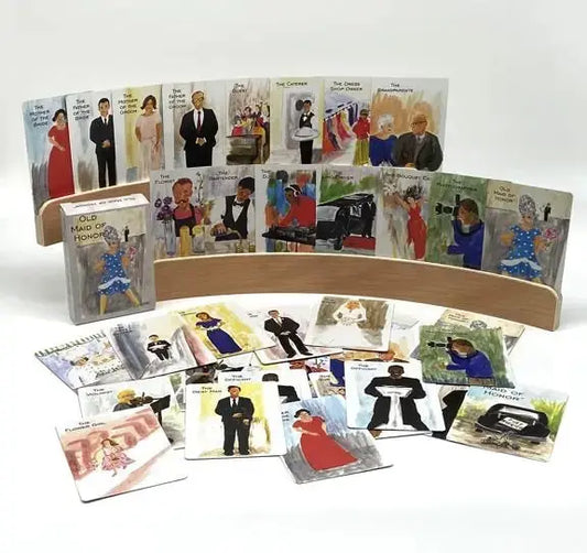 Old Maid of Honor Card Game - Sure to be FUN! Jane & Lizzee