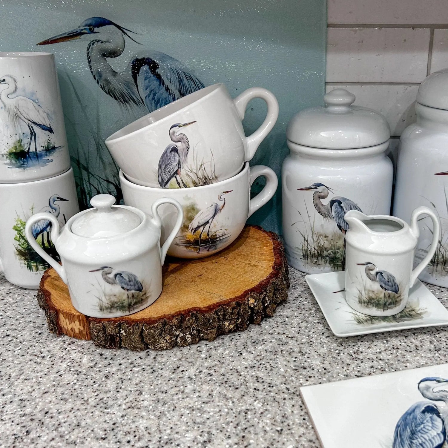 Blue Heron and Egert Collection