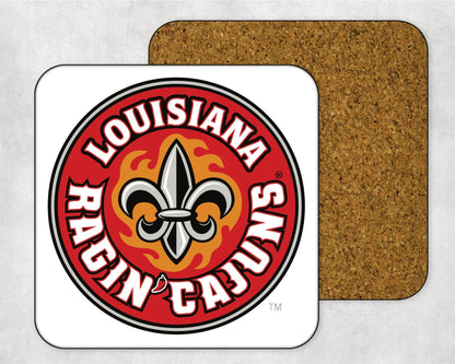 Louisiana Ragin' Cajuns Square Coaster