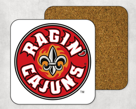 Louisiana Ragin' Cajuns Square Coaster