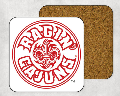 Louisiana Ragin' Cajuns Square Coaster