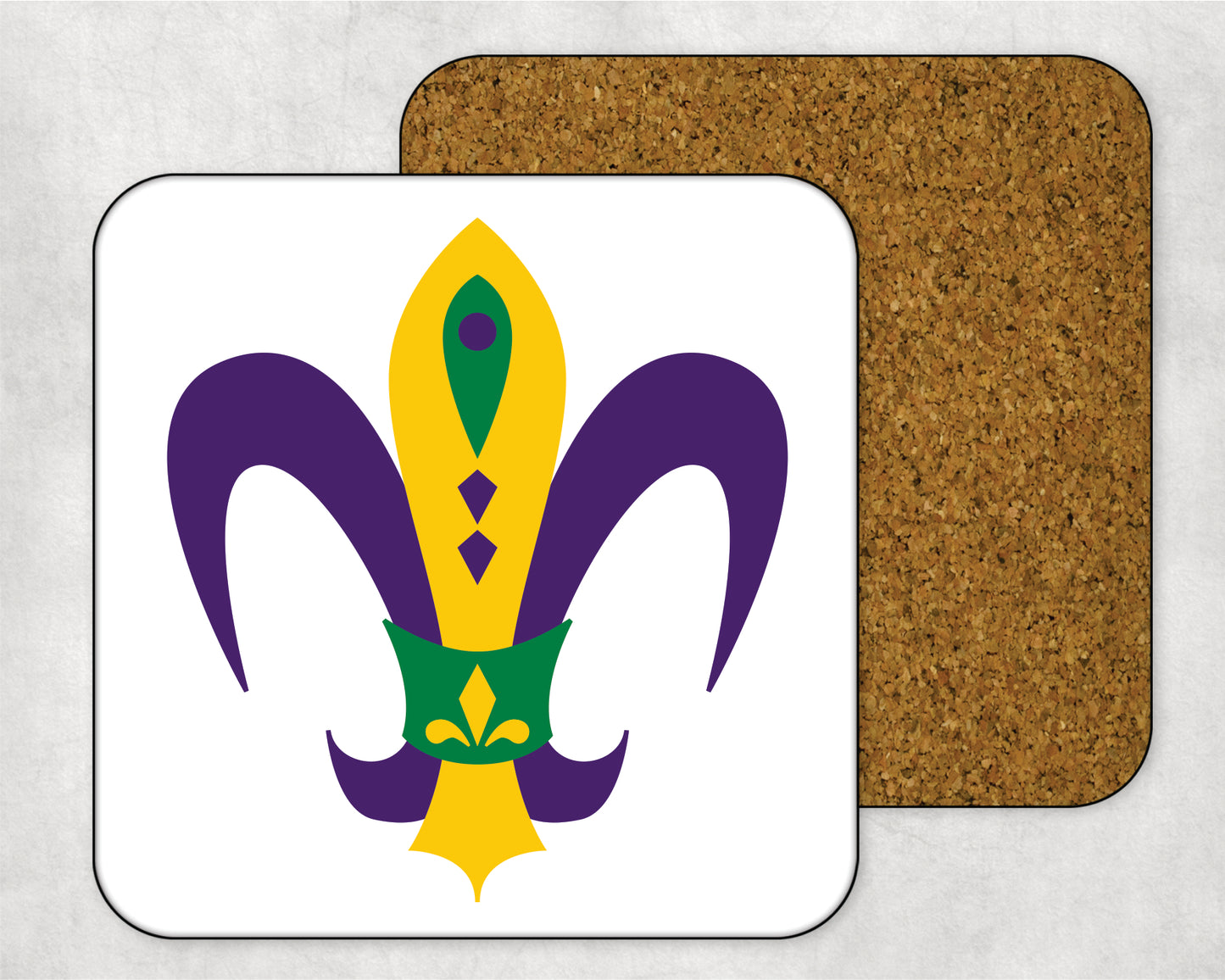 Fleur de Lis Coaster