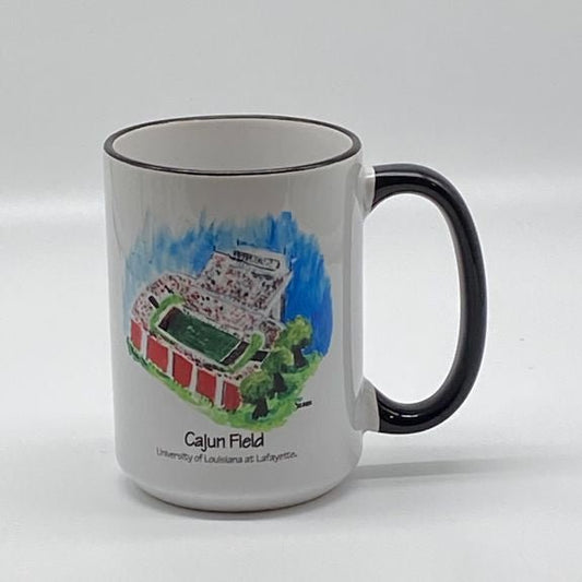 UL Cajun Field Mug, 15 oz.