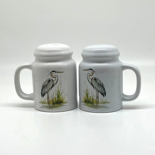 Blue Heron Range Salt & Pepper Shakers