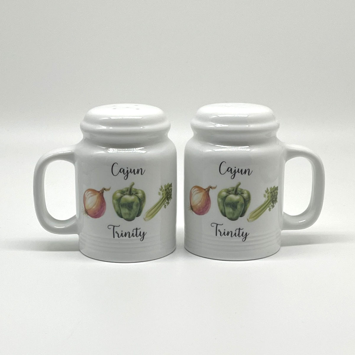 Cajun Trinity Range Salt & Pepper Shakers – A Taste of Louisiana