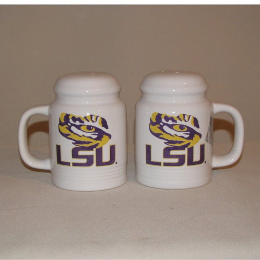 LSU Eye of the Tiger Salt & Pepper Shakers (range style)