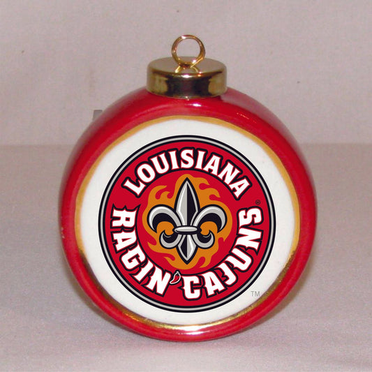 Louisiana Ragin' Cajuns Ornament