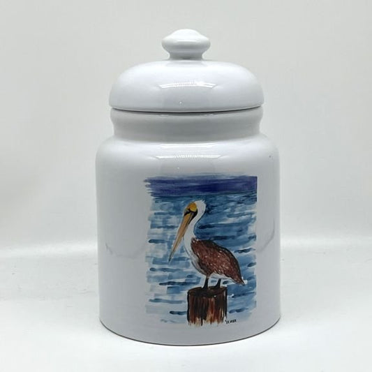 Pelican Cookie Jar (2 sizes)