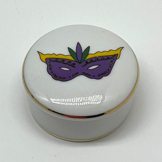 Mardi Gras Mask Keepsake Box