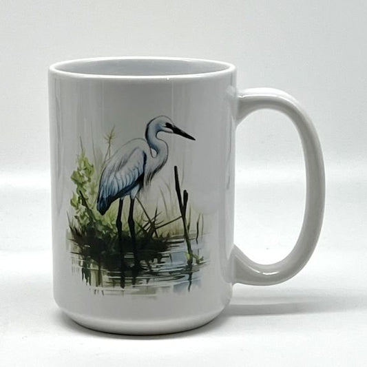 Egret Mug, 15 oz.