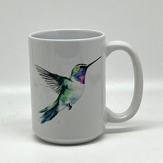 Hummingbird Mug, 15oz.