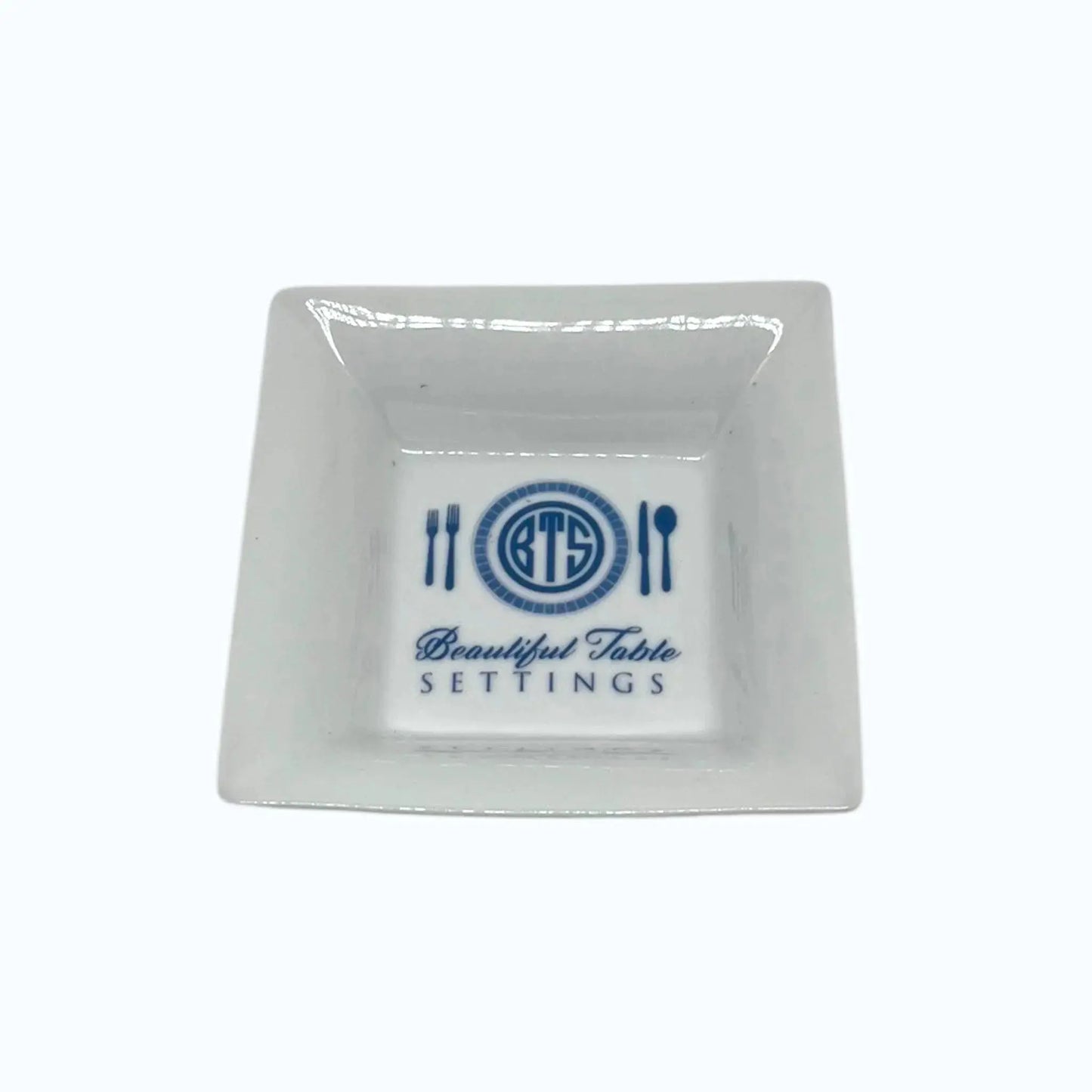 Beautiful Table Setting Square Catch-All Dish Jane & Lizzee
