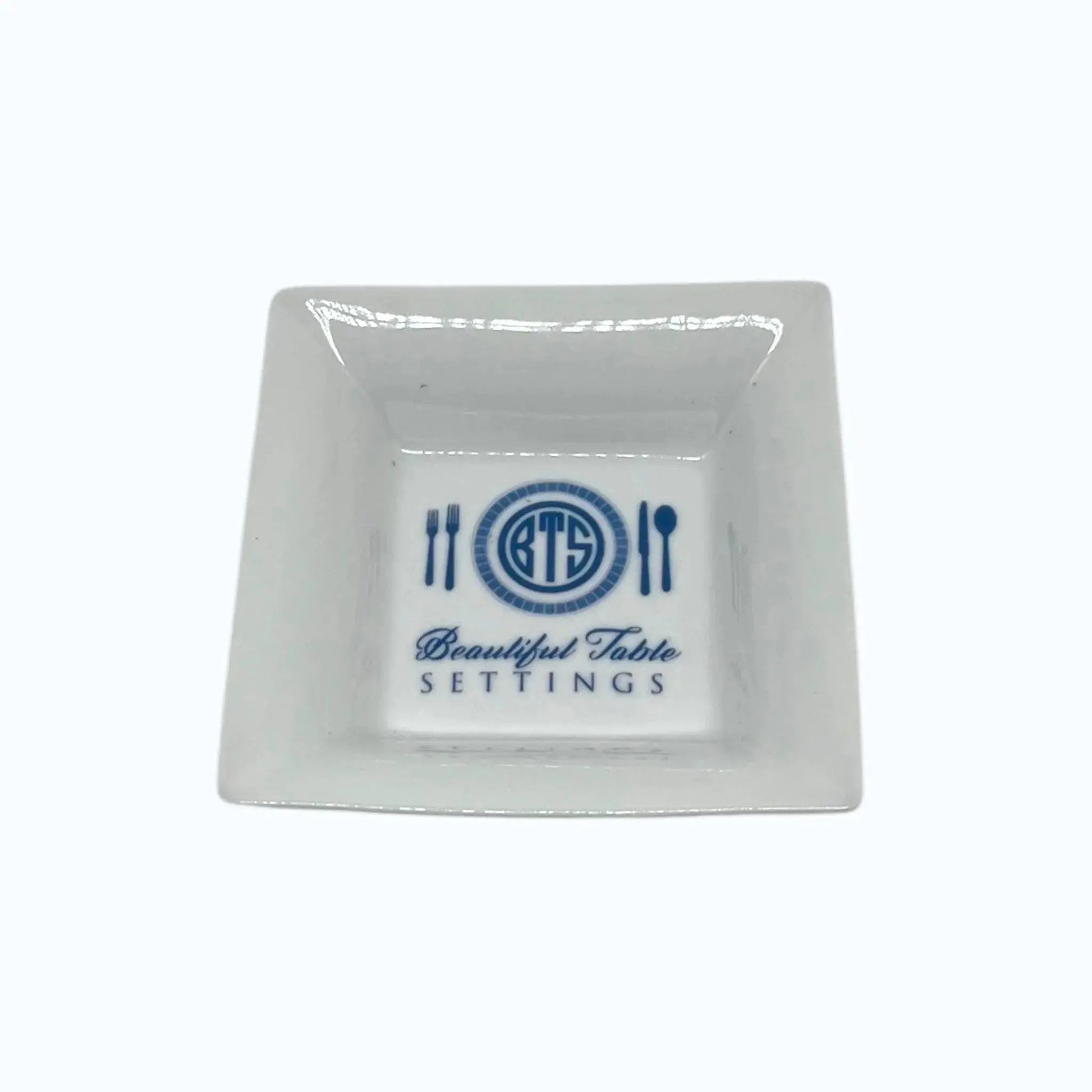 Beautiful Table Setting Square Catch-All Dish Jane & Lizzee
