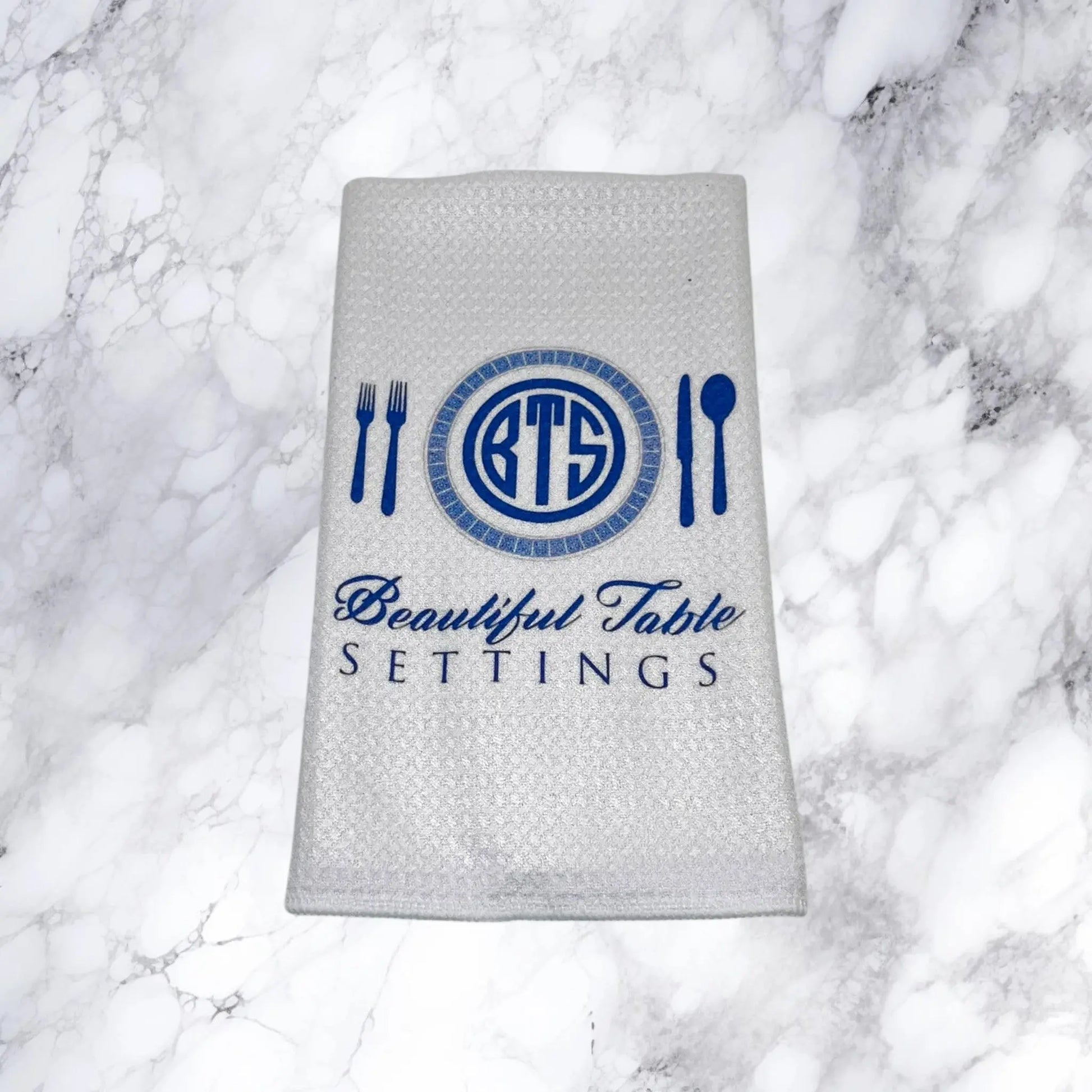Beautiful Table Settings Kitchen Towel JD & Company