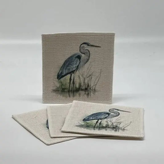 Blue Heron Coasters
