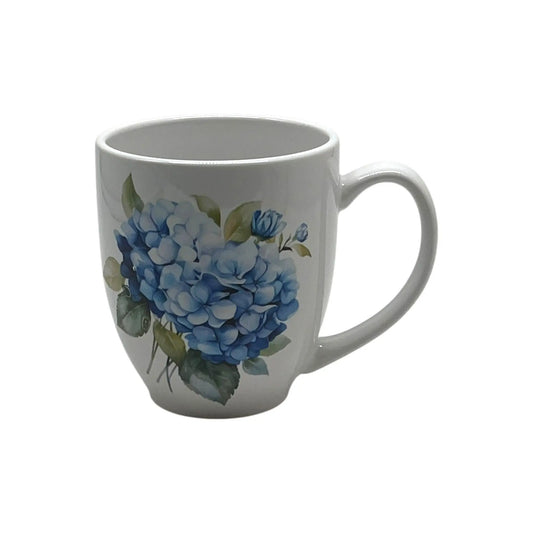 Blue Hydrangea Mug, 16 oz. Jane & Lizzee