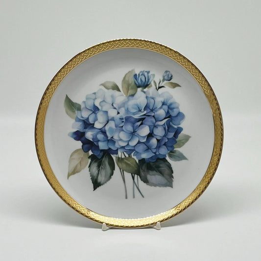 Blue Hydrangea Plate, 8" | Unique Hostess Gift | Decorative Tableware for Home Decor Etsy