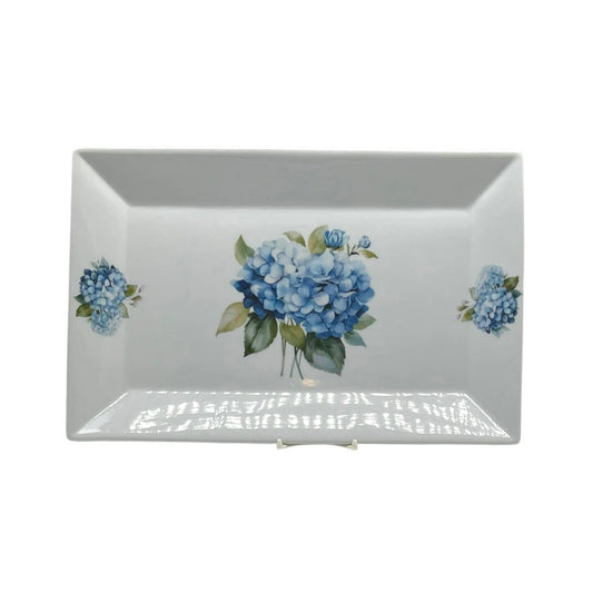 Blue Hydrangea Platter Jane & Lizzee