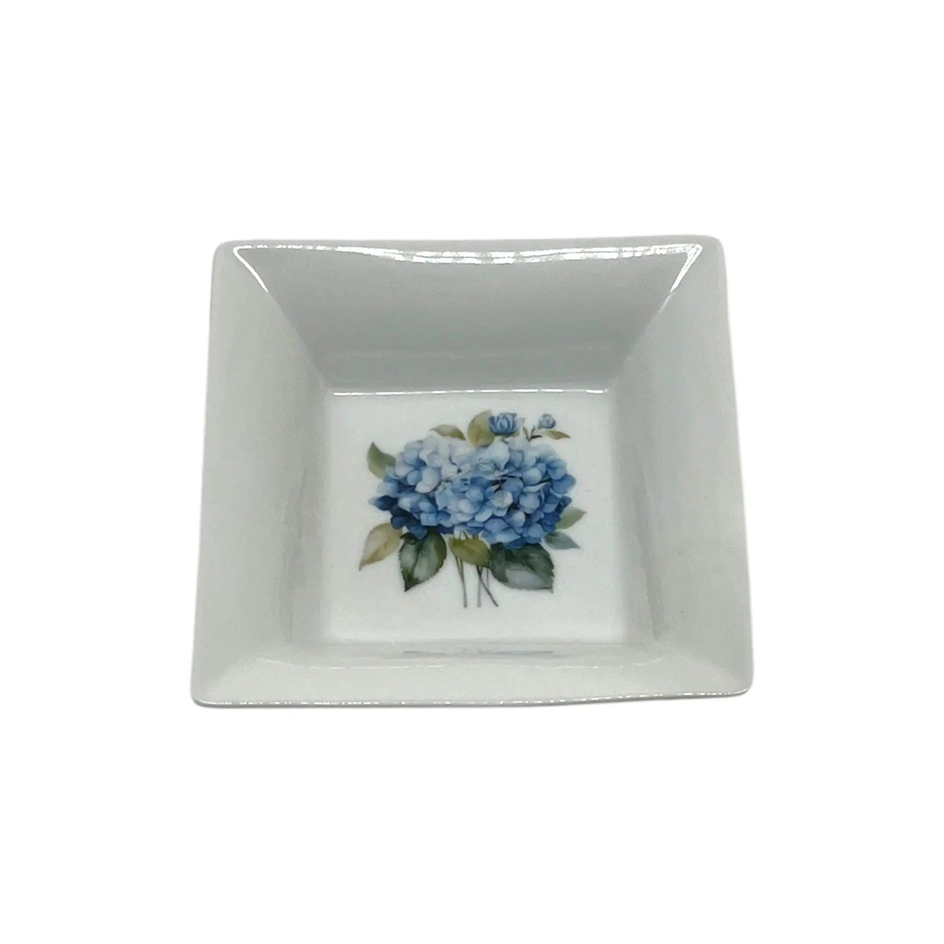Blue Hydrangea Ring Dish Jane & Lizzee