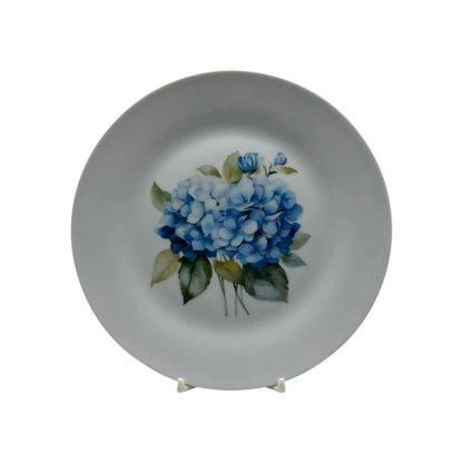 Blue Hydrangea Salad Plate - 7 1/2" Jane & Lizzee
