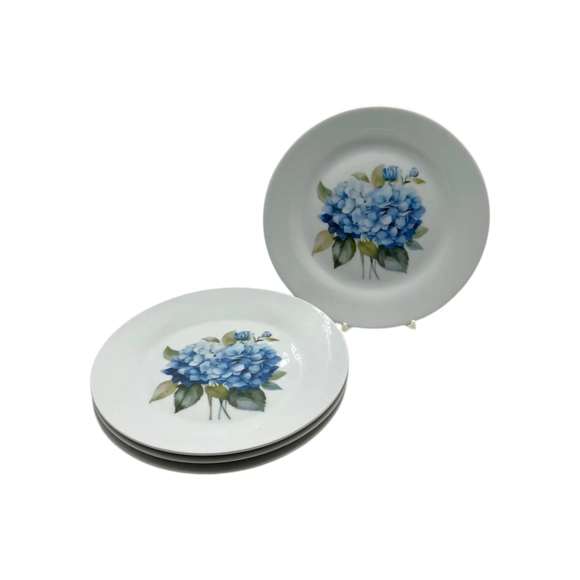 Blue Hydrangea Salad Plate - 7 1/2" Jane & Lizzee