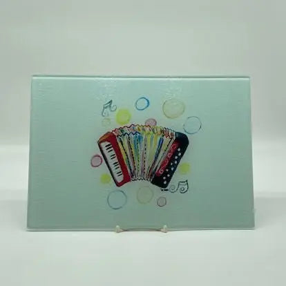 Cajun Accordion Glass Cutting Board