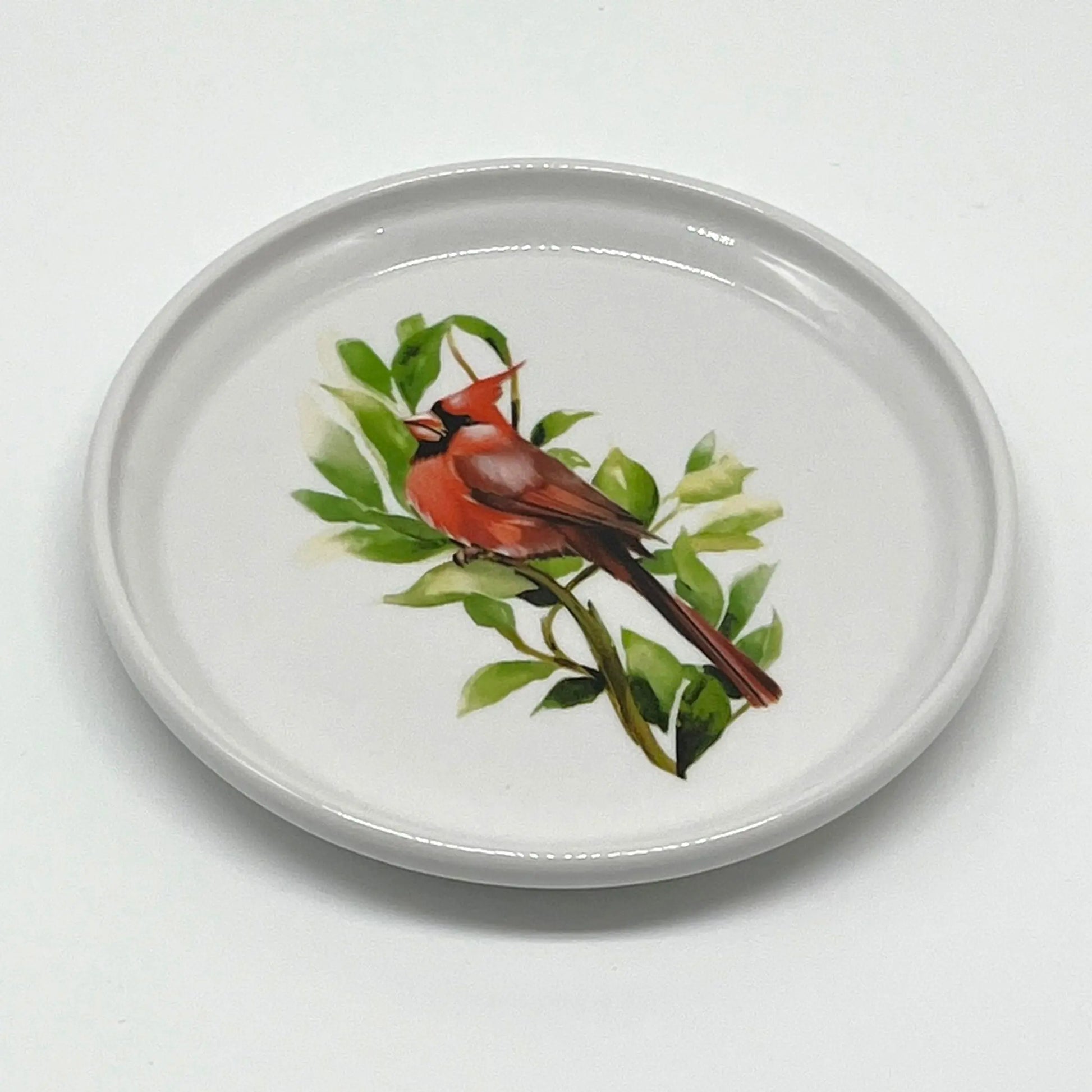 Cardinal Anything Dish, 5" Faust Heirlooms