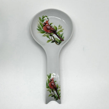 Cardinal Spoon Rest Faust Heirlooms